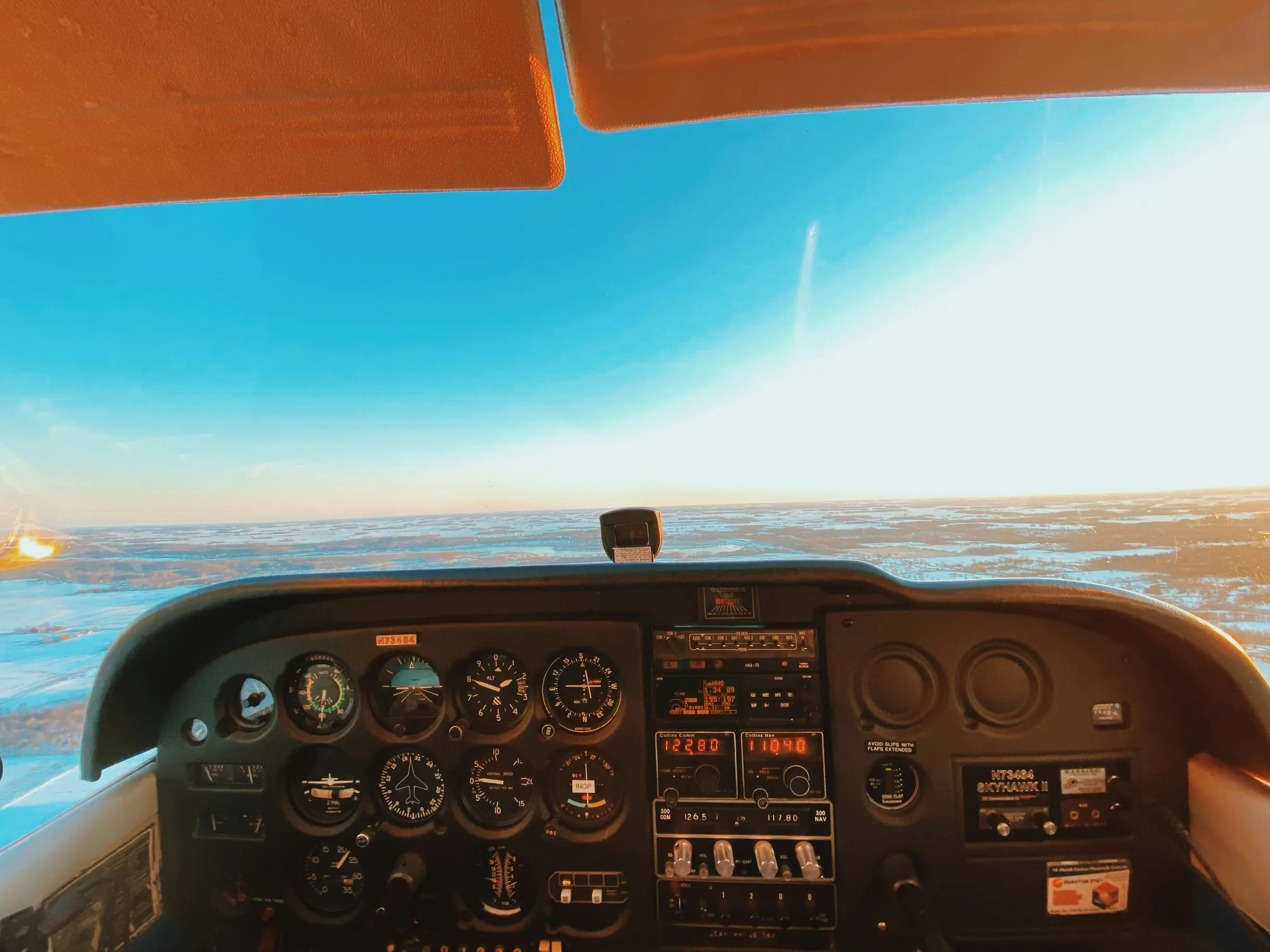 Echo Aviation aircraft flying over the U.S.