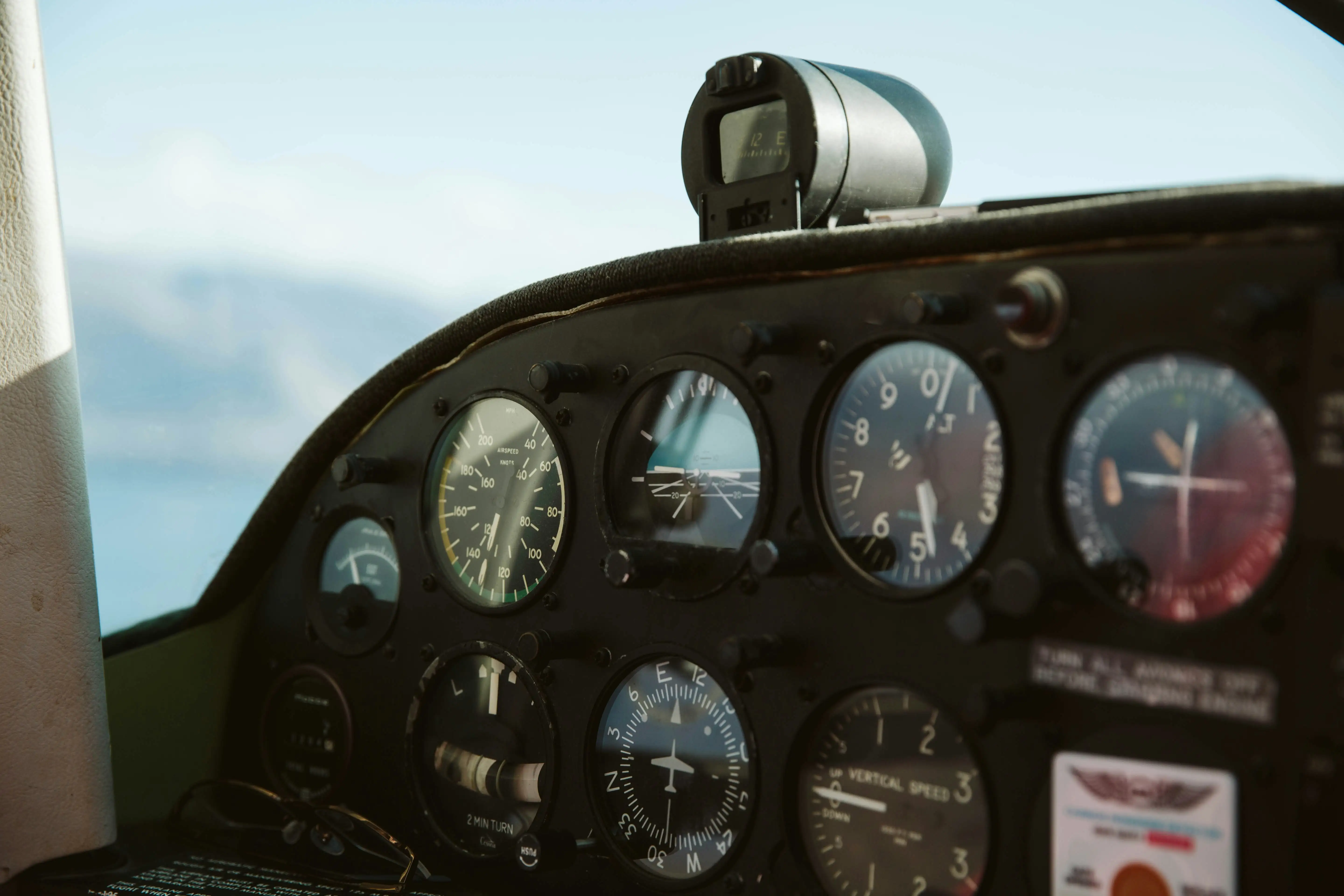 Echo Aviation student practicing IFR flight techniques