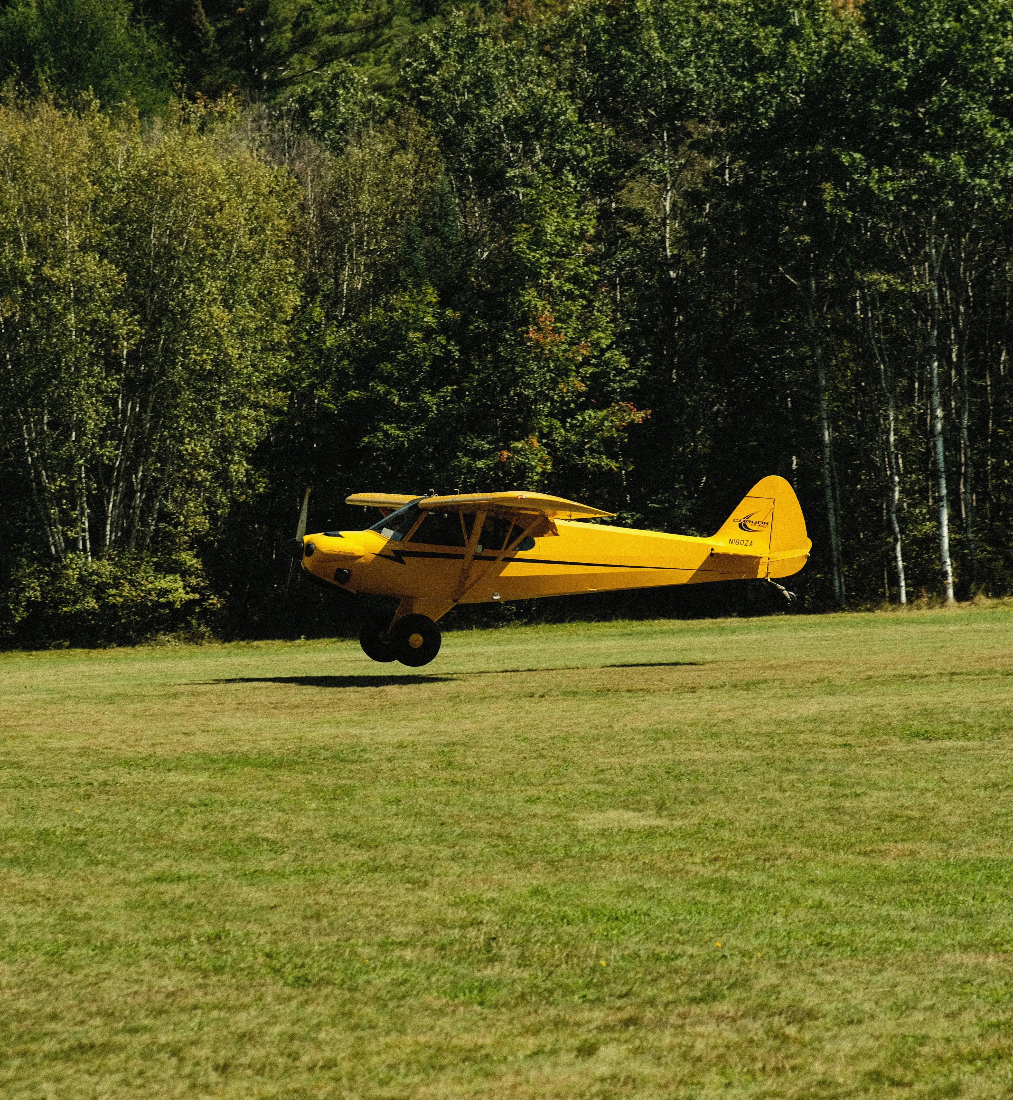 Echo Aviation student pilot boarding plane with their instructor